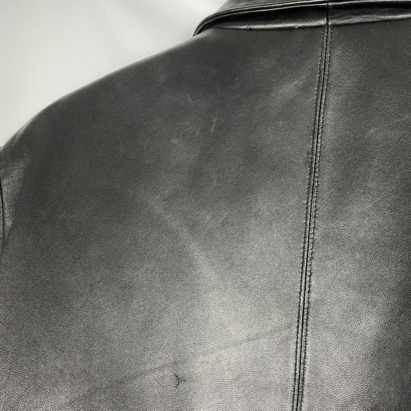 Extasy Italian soft leather pant coat EUC - Picture 9 of 12